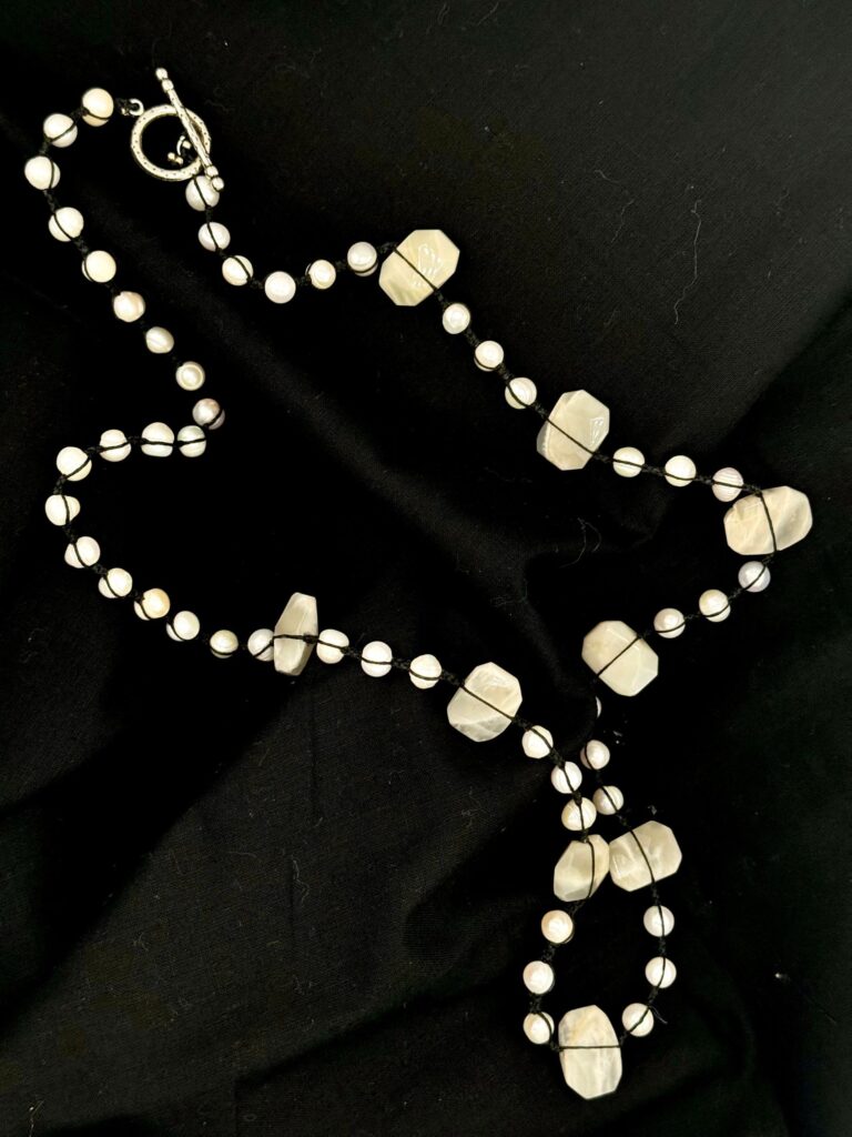 Pearls of Wisdom Necklace Feminine by Nature