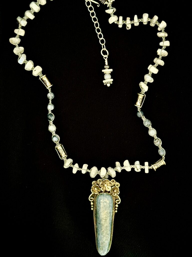 Blue Moon Necklace Feminine by Nature