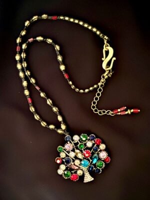 Holiday Lights Necklace Feminine by Nature