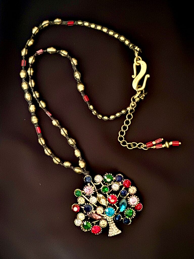 Holiday Lights Necklace Feminine by Nature