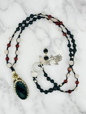 Raven Necklace Feminine by Nature