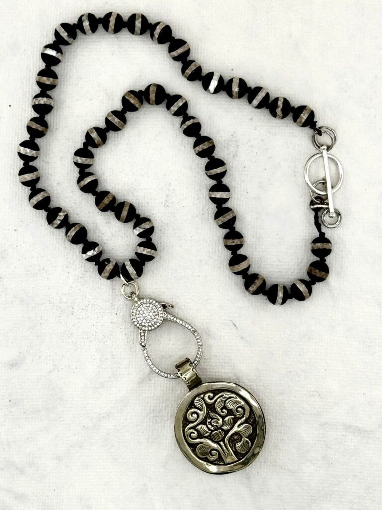 Lotus of Sacred Harmony Necklace Feminine by Nature